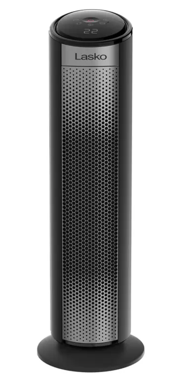 Calefactor Calentador De Torre Cerámico Digital Lasko 55 Cm
