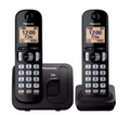 Paquete de 2 Teléfonos Inalámbricos Panasonic con Pantalla LCD