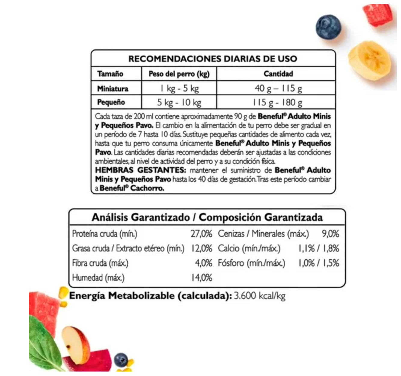 Croquetas Beneful Minis Pavo 10kg