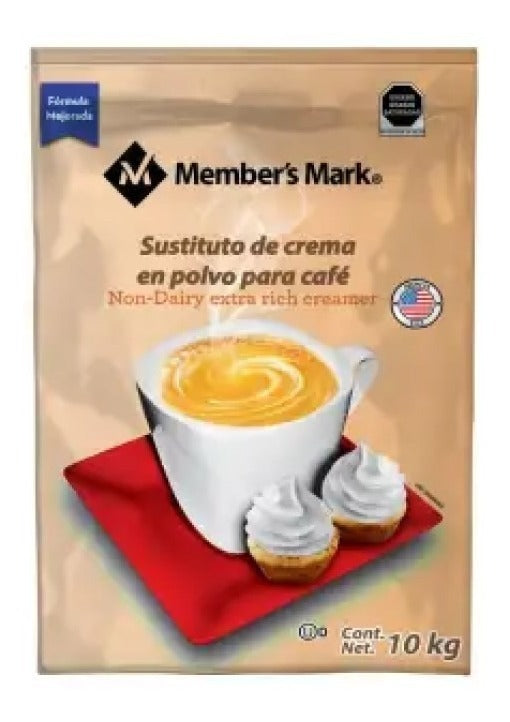 Sustituto De Crema En Polvo Para Café 10 Kg Member's Mark
