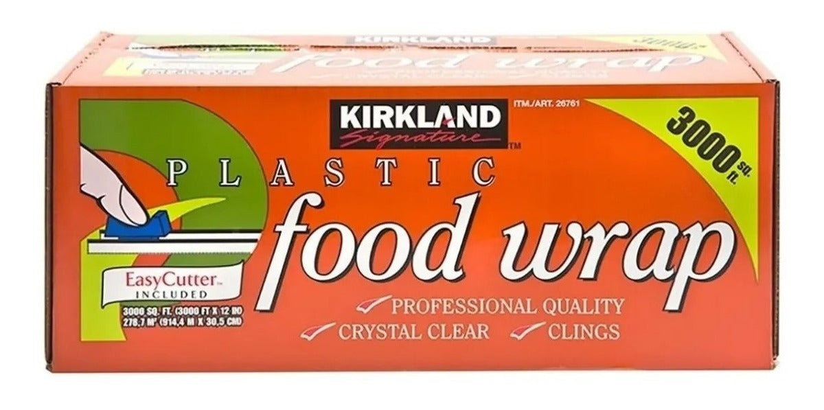 Kirkland Signature Plástico Adherente Alimentos 1 Rollo 280m
