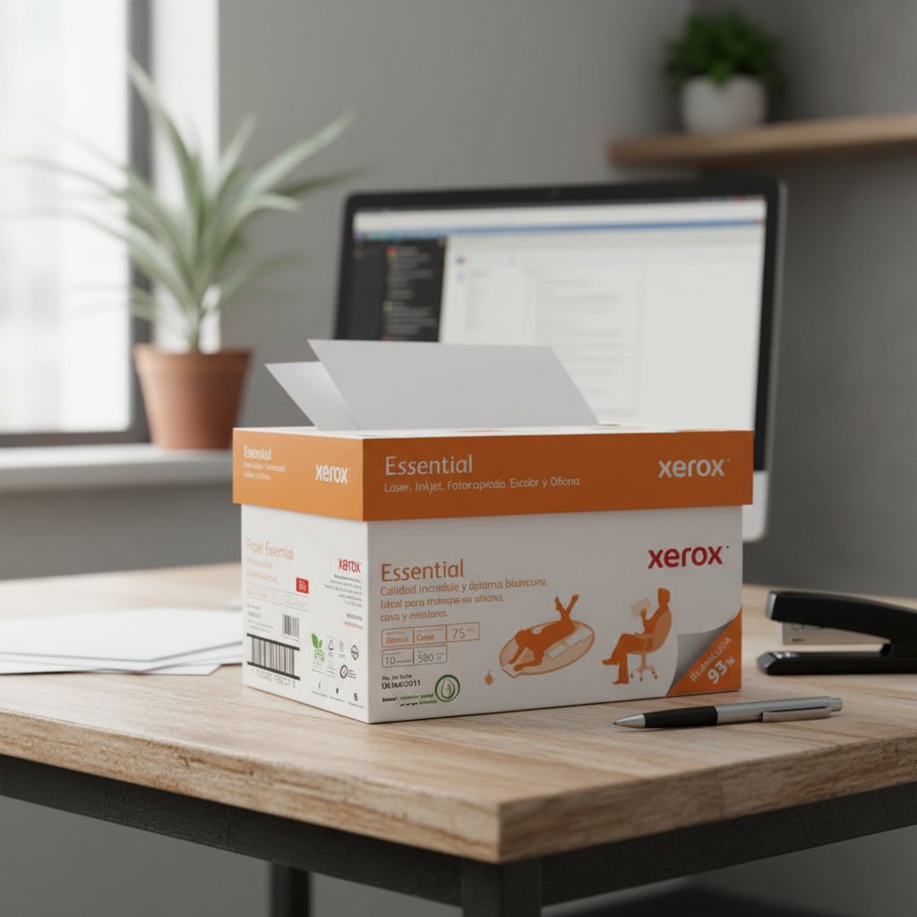 Xerox Essential Papel Bond Tamaño Carta 5000 Hojas Color Bla