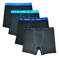 Boxer Hombre Reebok Modelo Box Boxer 4 Pzs Negro