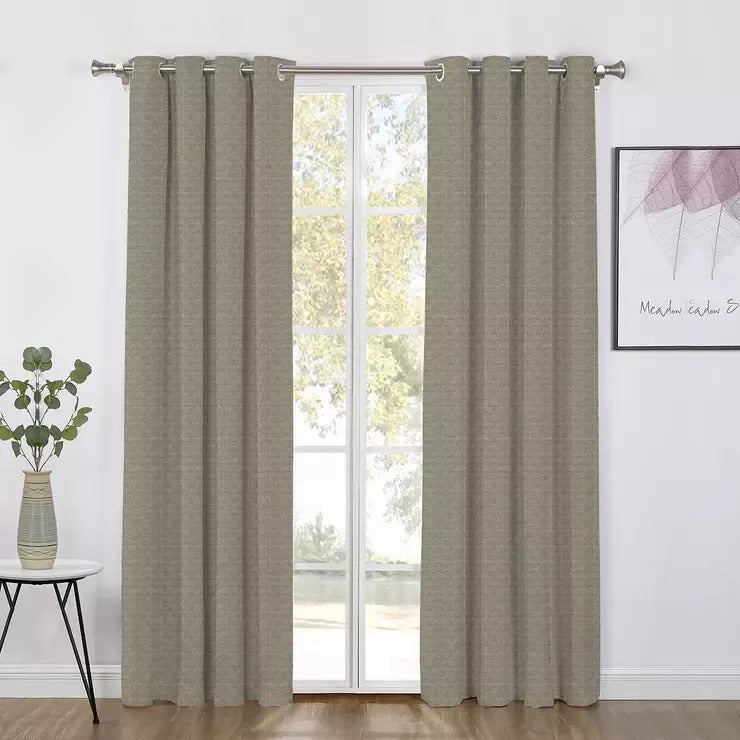 Sun + Blk Cortinas Con Bloqueo Total De Luz Varios Colores