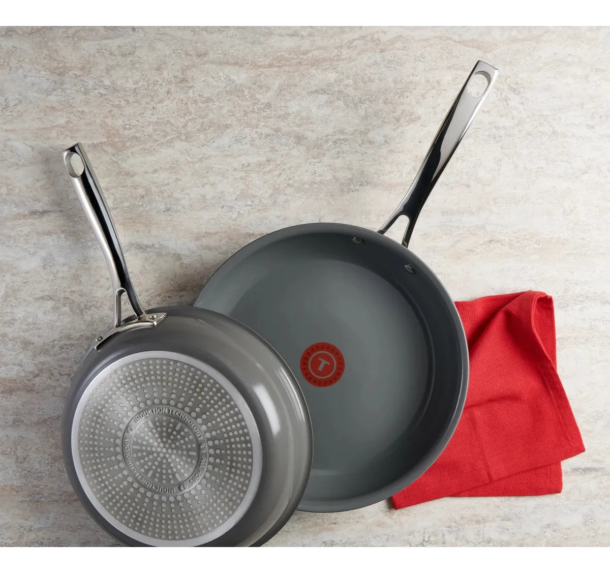 Batería De Cocina Cerámica T-fal Excellence 10 Pzas Tefal