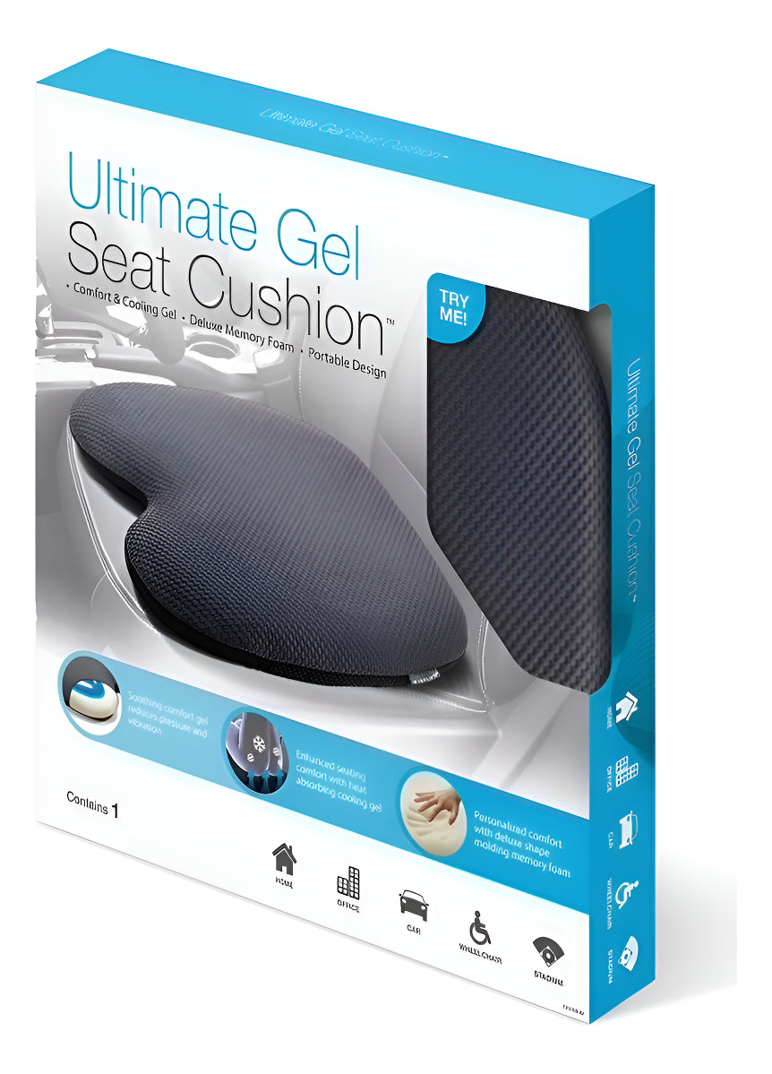 Cojín Para Asiento Type S, De Gel Con Espuma Y Memoria