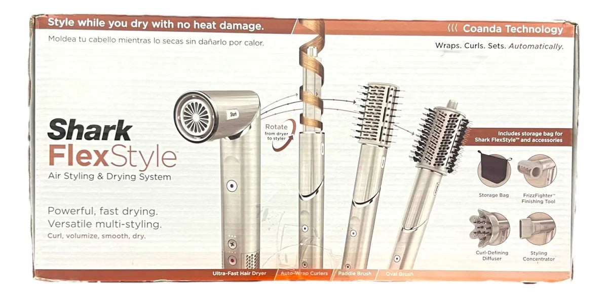Multiestilizador Shark Flexstyle 4 Funciones + 5 Accesorios