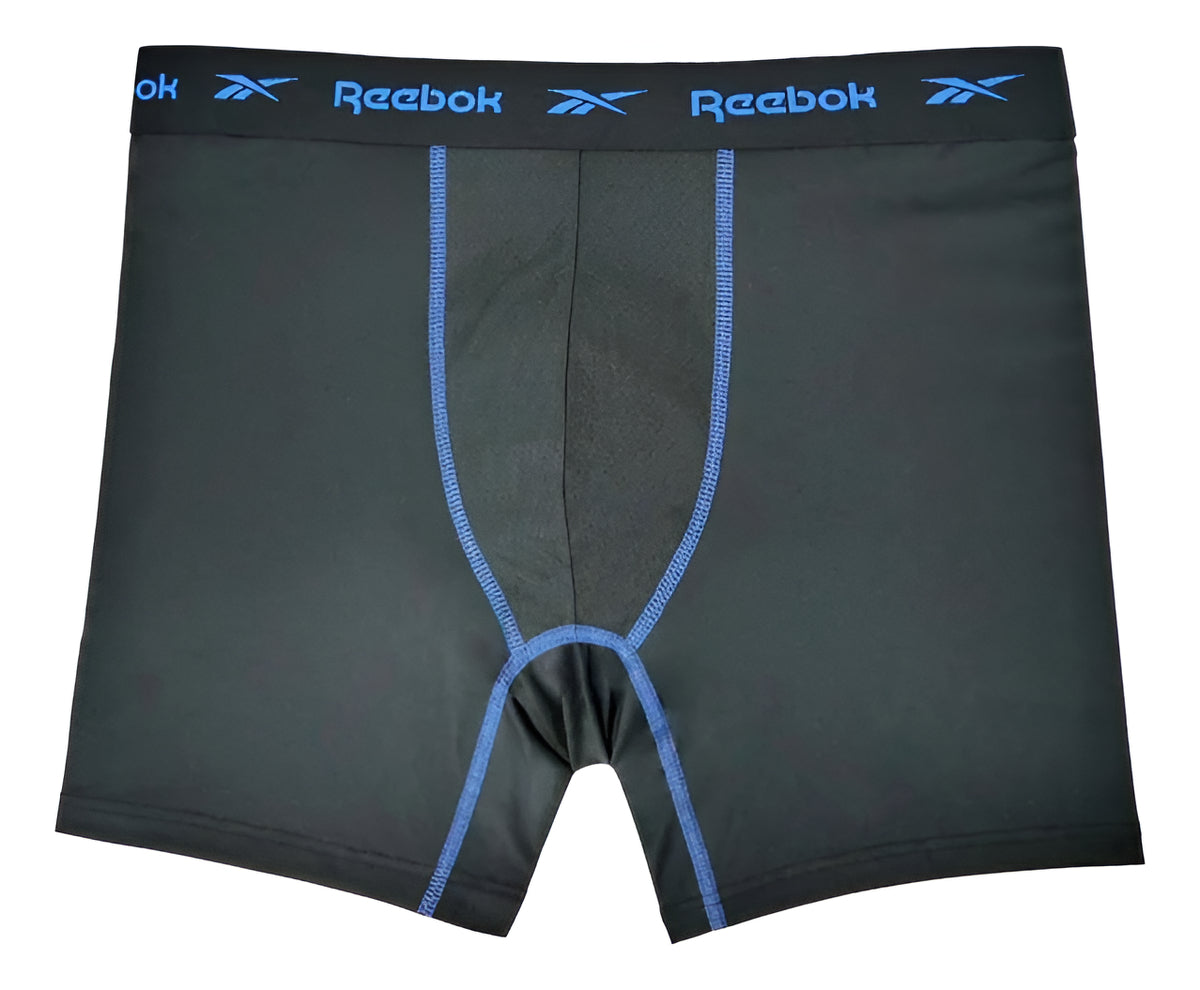Boxer Hombre Reebok Modelo Box Boxer 4 Pzs Negro