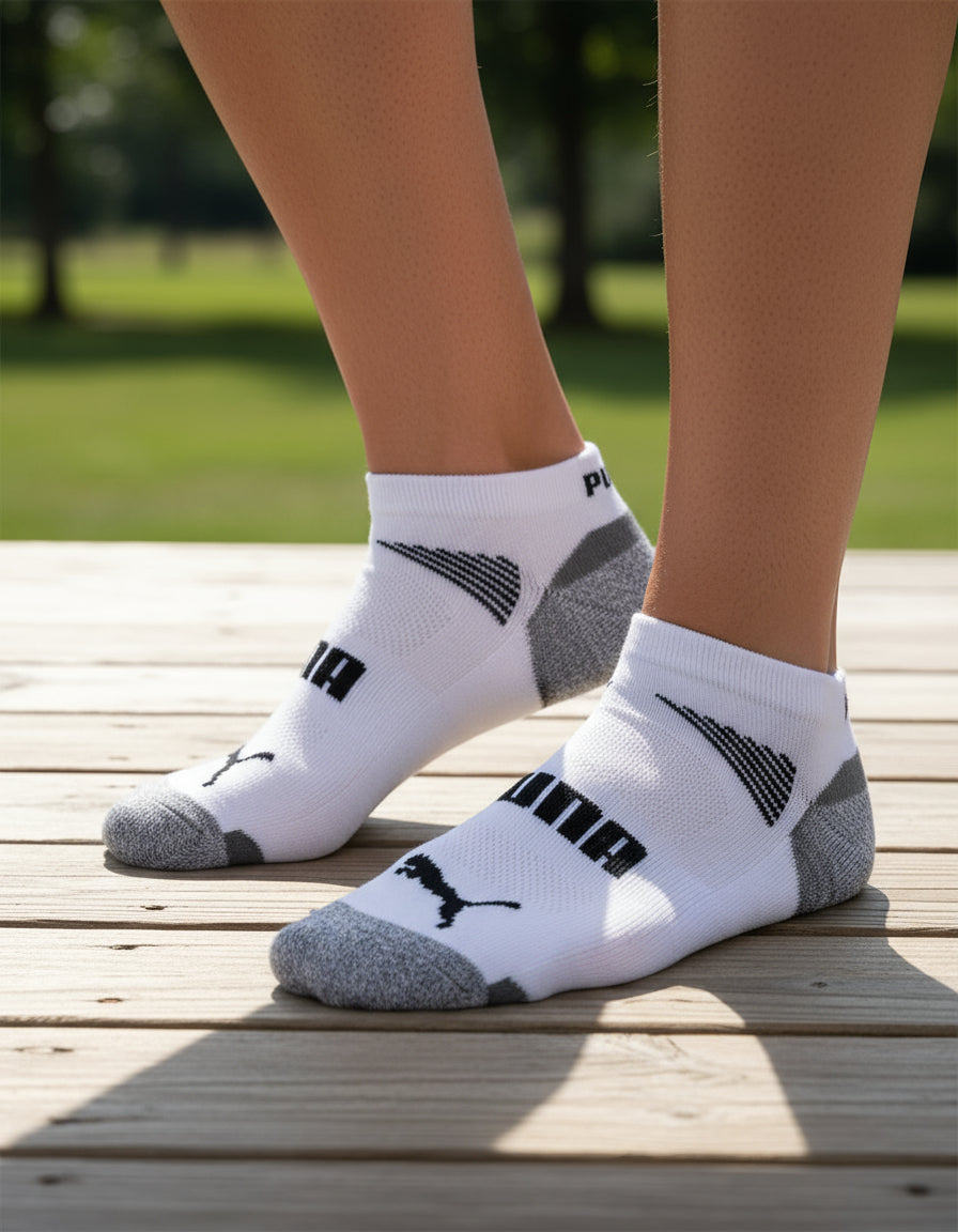 Calcetines Tines Deportivos Puma 10 Pzas Caballero 2 Colores