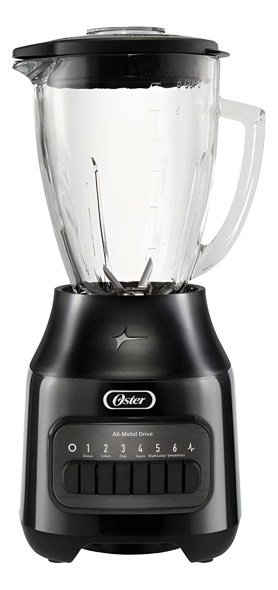 Oster Licuadora Con Vaso De Vidrio Refractario Boroclass Y 6