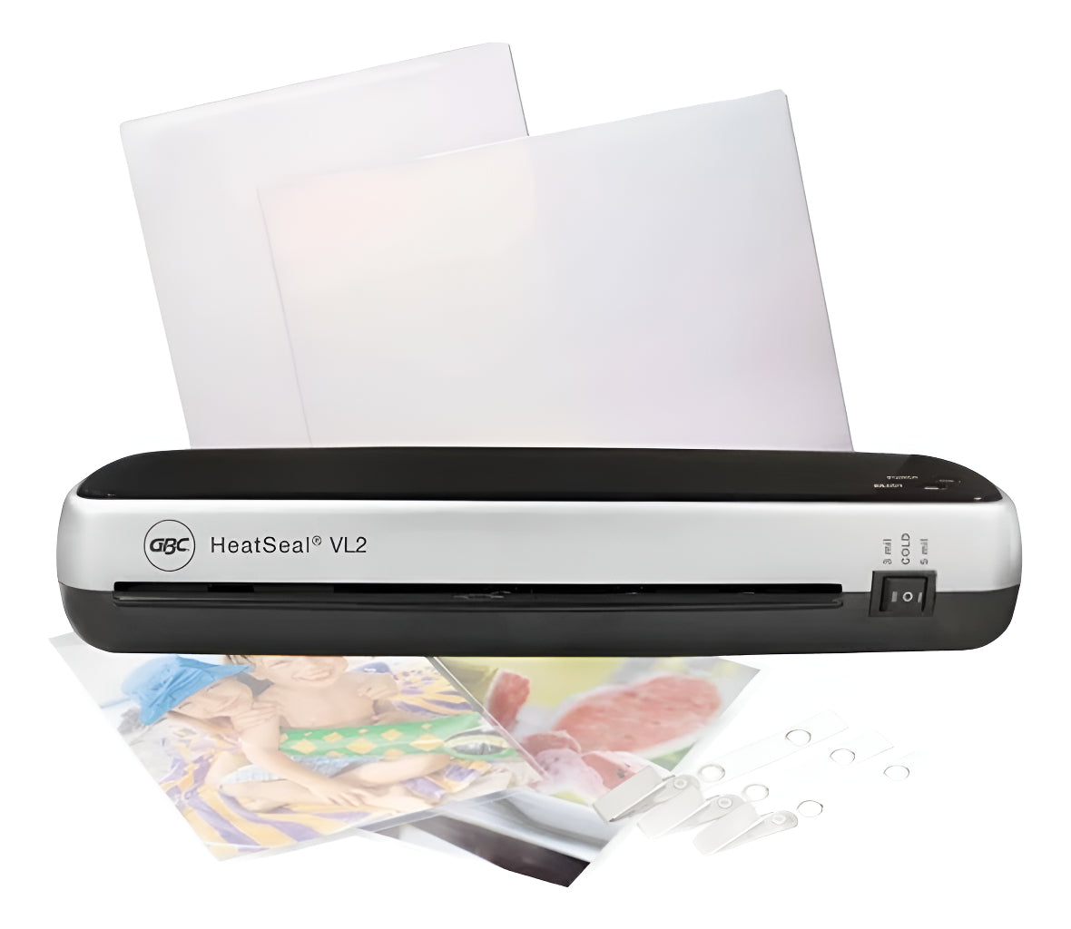 Enmicadora Termica Gbc H220 Con Micas Y Yoyos Tamaño Carta