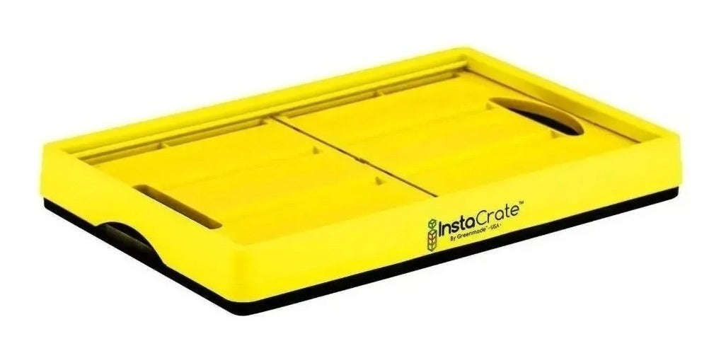 Caja Plegable Instacreate Negra 46 Lts Almacena Organiza