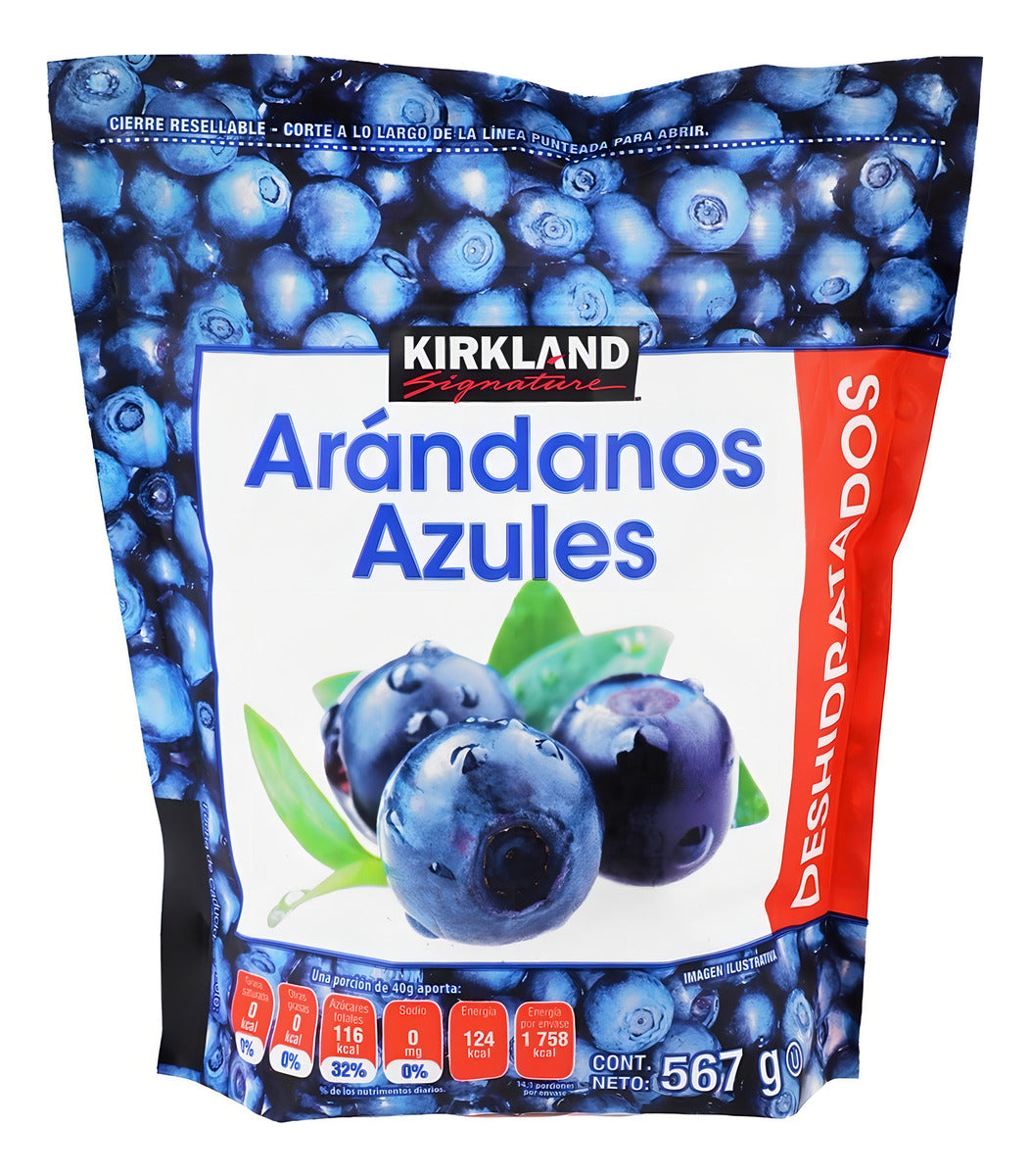 Arandanos Azules Deshidratados Kirkland Signature 567 Gr