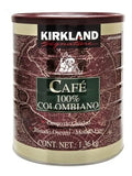Café Molido Colombiano Kirkland Tostado Oscuro 1.36kg