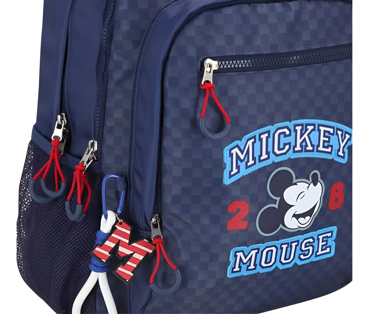 Piagui Mochila Juvenil Con Lapicera Mickey Mouse