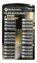 Pilas Doble Aa  Member's Mark 48 Pilas Alkalinas