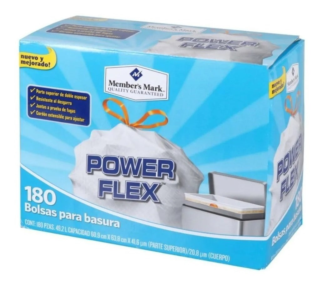 Bolsas Para Basura Member's Mark De 180 Piezas
