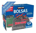 Bolsa Reforzada Para Basura Antiderrame 124 Litros Kirkland
