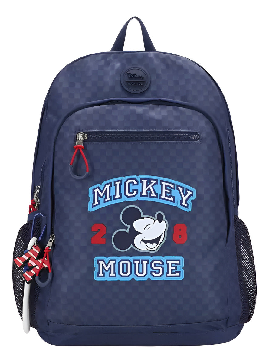 Piagui Mochila Juvenil Con Lapicera Mickey Mouse