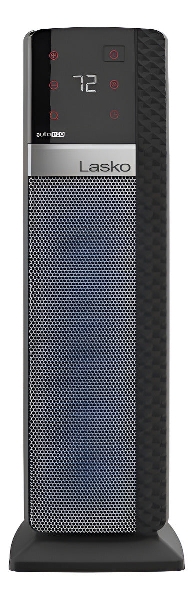 Lasko, Calentador De Torre De Cerámica Con Control  Negro