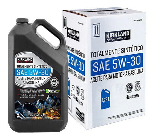 1 Garrafa Aceite Sintético 5w30 4.73lts Kirkland Dexos 1gen3