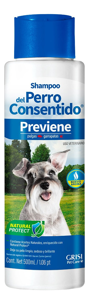 Shampoo Del Perro Consentido 500ml Fragancia Neutra