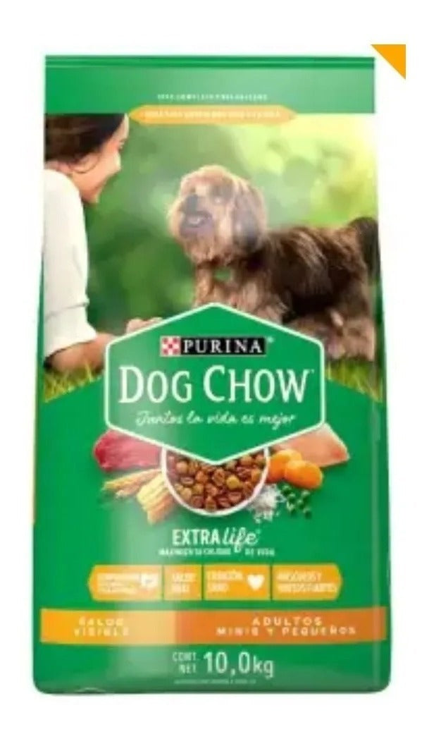 Alimento Croquetas Purina Dog Chow Adulto Razas Pequeñas 10k