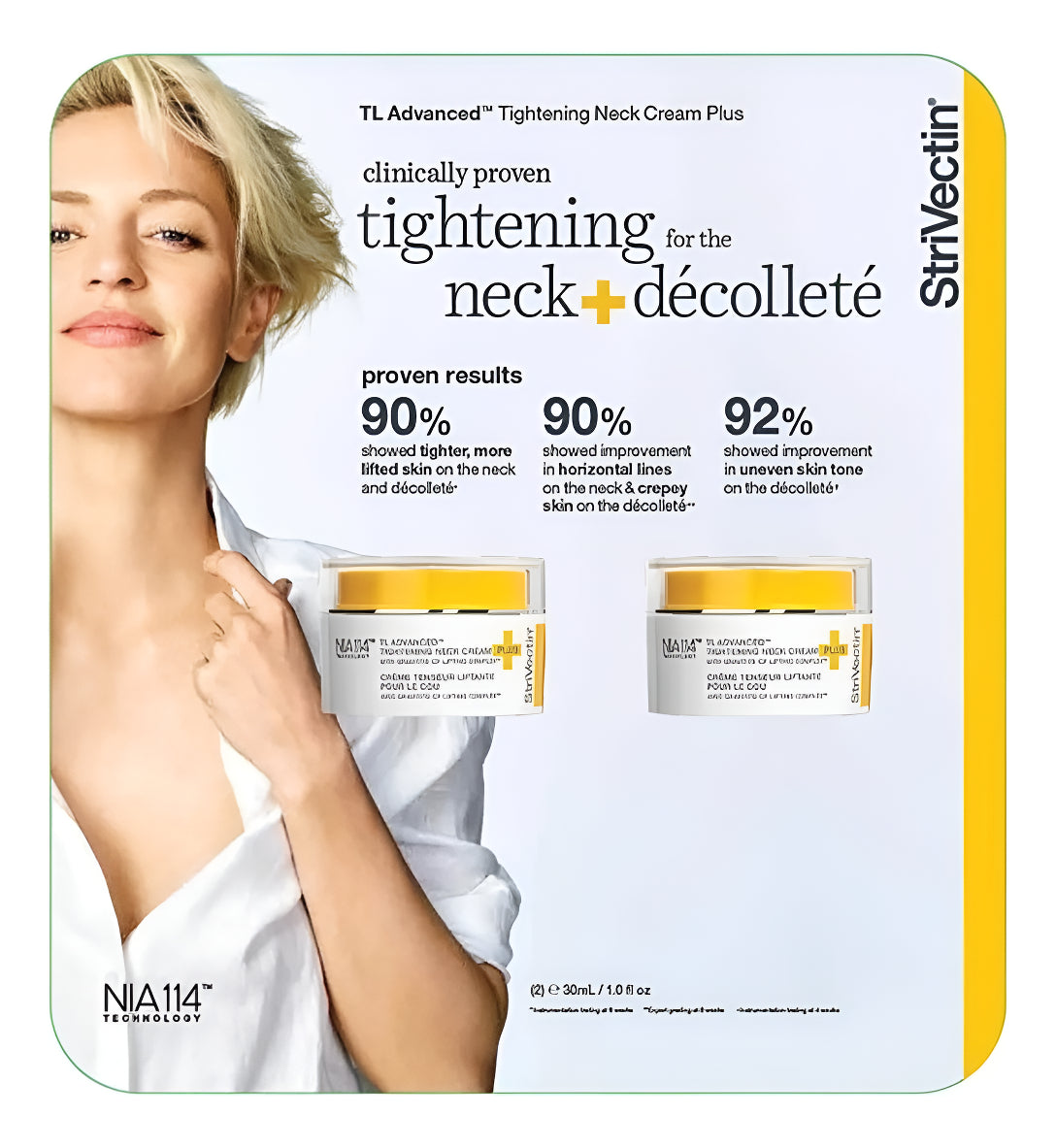 Crema Reafirmante Para El Cuello Strivectin 2 30 Ml C/u