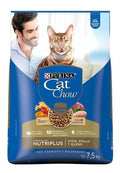 Alimento Para Gato 7.5 Kg Adulto Atún Pollo Y Queso Cat Chow