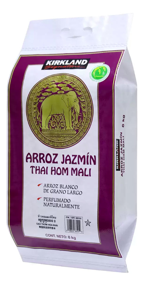 Arroz Jazmín Kirkland Signature 8 Kg