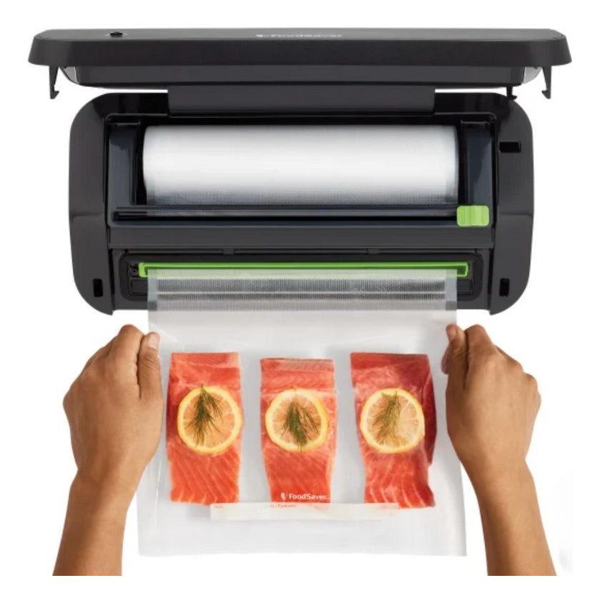 Foodsaver Preserve Sellador Al Vacio Kit Con Rollos Y Bolsas