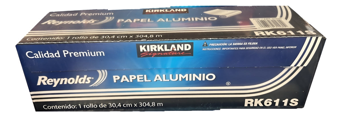 Papel Aluminio Kirkland Signature 1 Rollo