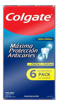 Colgate Original Maxima Protección Anticaries 6pz De 100ml