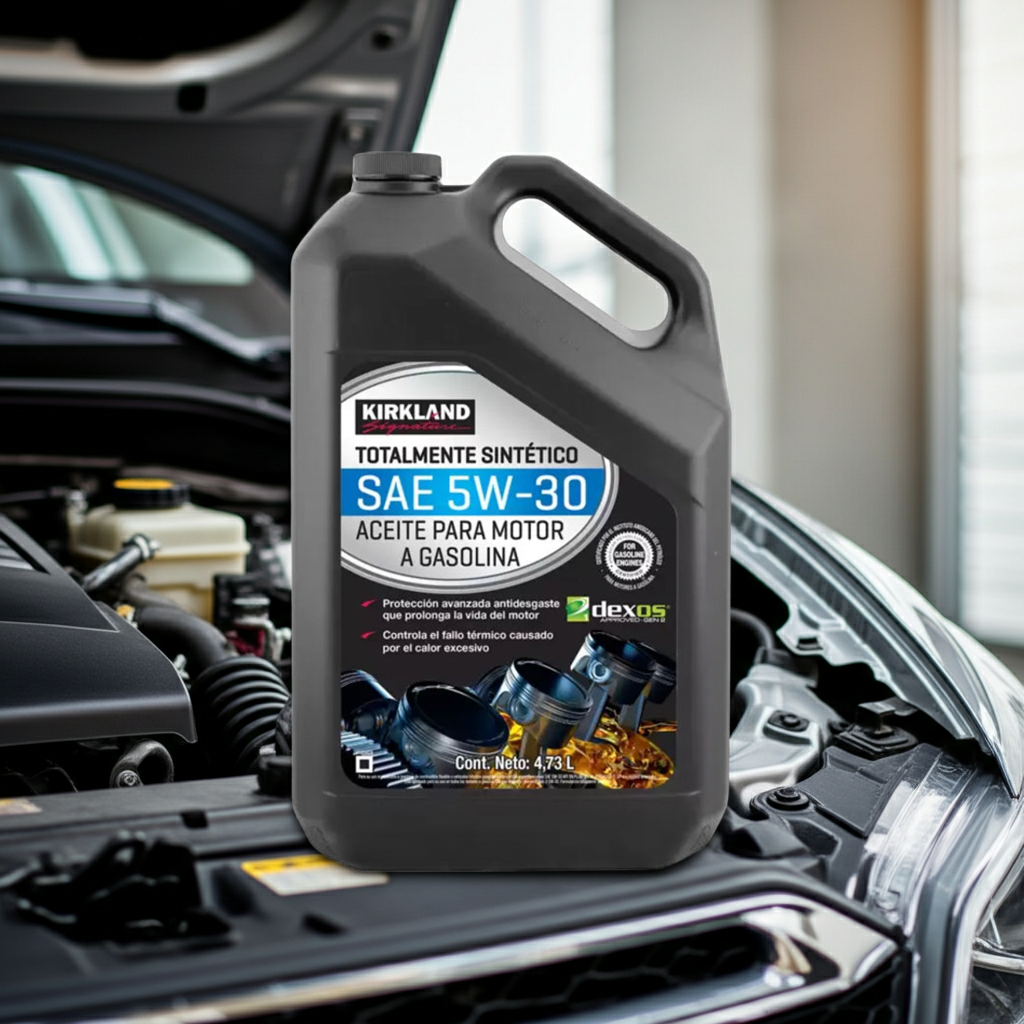 1 Garrafa Aceite Sintético 5w30 4.73lts Kirkland Dexos 1gen3